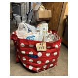 BAG OF FABRIC SCRAPS AND SAMPLES