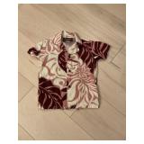 Kids Vintage Hawaiian Shirt Rayon. 3-4