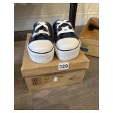 DEADSTOCK DENIM SLIPONS SIZE 5