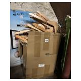 50 WOODEN TOP HANGERS