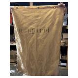 COTTON BAG W/ GROMMETS 37"LX26"W
