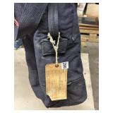 NAVY MILITARY DUFFLE BAG 38"L - NEEDS CLEANED