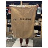 COTTON BAG W/ GROMMETS STAINING - 40"LX29"W