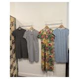 WOMENï¿½S VINTAGE DRESSES STRIPED L, VINTAGE