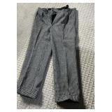 SIZE 14 WOOL PANTS (DAMAGE AS SHOWN)