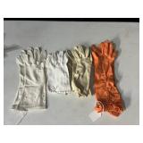 VINTAGE GLOVES ORANGE, YELLOW GLOW, WHITE, OFF