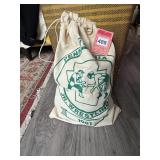 VINTAGE CLOTH BAGS SOME STAINING