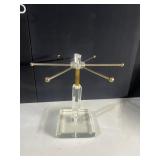 LUCITE TIE HOLDER/ HAT HOLDER 17.5" H