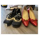 WOMENS VINTAGE SHOES BRUNO MAGLI SIZE 6 SUEDE