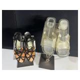 CLEAR VINTAGE SHOES AND 40