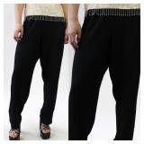 90s Pleated Rayon Pants Measurements taken while