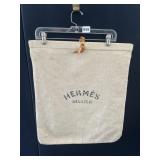 HERMES CANVAS BAG