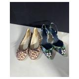 VINTAGE SHOES MARC JACOBS 39.5, TORY BURCH 7M