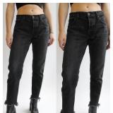 CRNT Moussy Vintage Black Distressed Jeans