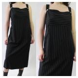 90s Mondi Pin Stripe Jumper Dress Measurements