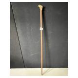 WALKING STICK BRASS FROG TOP 35"