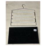 PANT HANGER AND RING DISPLAY