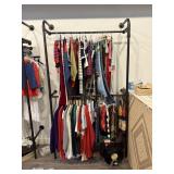 WALL MOUNT RETAIL RACK PIPE STYLE, 83 H, 47 L, 19