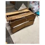 WOODEN BANANA CRATE 11X12" - DISPLAY ONLY