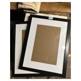 BLACK FRAMES 12X16" - SOME SCRATCHES