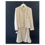 VINTAGE RALPH LAUREN SIZE 10 TWEED SKIRT & JACKET