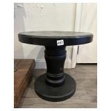 WOODEN PEDASTOOL TABLE 20"H 20"W