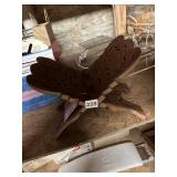 CARVED WOOD BOOKSTAND