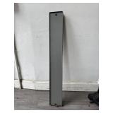 vintage metal time card holder 37" h x 5" w -