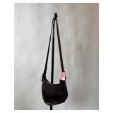 Coach Brown Leather Vintage Duffle Handbag 33" h