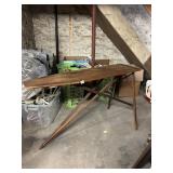 ANTIQUE IRONING BOARD 50"L