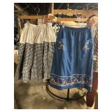 WOMENS SKIRTS ONE VINTAGE AND ONE HANDMADE. SZ