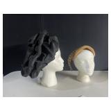 DON ANDERSON HAT, TAN HAT WITH FEATHER