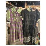 VINTAGE GIRLS DRESSES 32" AND 36" BUSTS