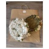 VINTAGE HATS WHITE HAS SOME STAINING