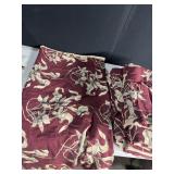 CURTAIN PANELS AND TIE BACKS 23"W X 84"L (8