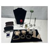 VINTAGE HAT STANDS AND JEWELRY STANDS