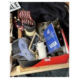 BOX OF DISPLAY ITEMS