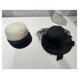 TWO VINTAGE CHILDRENï¿½S HATS