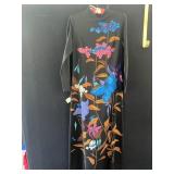 VINTAGE SCREEN PRINT DRESS MADE IN ITALY,