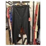 60S HIGH WAISTED BLACK TAPERED PANTS SMALL