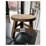 WOODEN DISPLAY STOOL 6