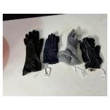VINTAGE GLOVES, DOVALURE, BLACK, ETC.