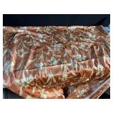 UPHOLSTERY FABRIC PIECE WITH IRIS DESIGN 208"L X