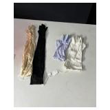 VINTAGE GLOVES, LONG SILK, LONG BLACK, ETC.