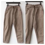 80s Lee Mushroom Tapered Jeans Measurements