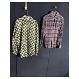 BLACK AND TAN CHECKER MEN