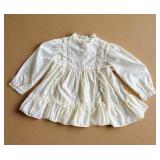 70s Kids Boho Babydoll Dress with Ruffles Note: