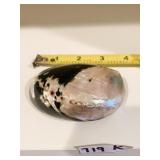 MOTHER OF PEARL SHELL BELT BUCKLE