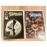 SPAWN 2 COMICS 13 AUGUST AND 12 JULY VERY GOOD
