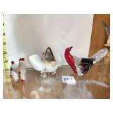 JAPAN BIRD WITH OPEN MOUTH DOES HAVE A CHIP ON